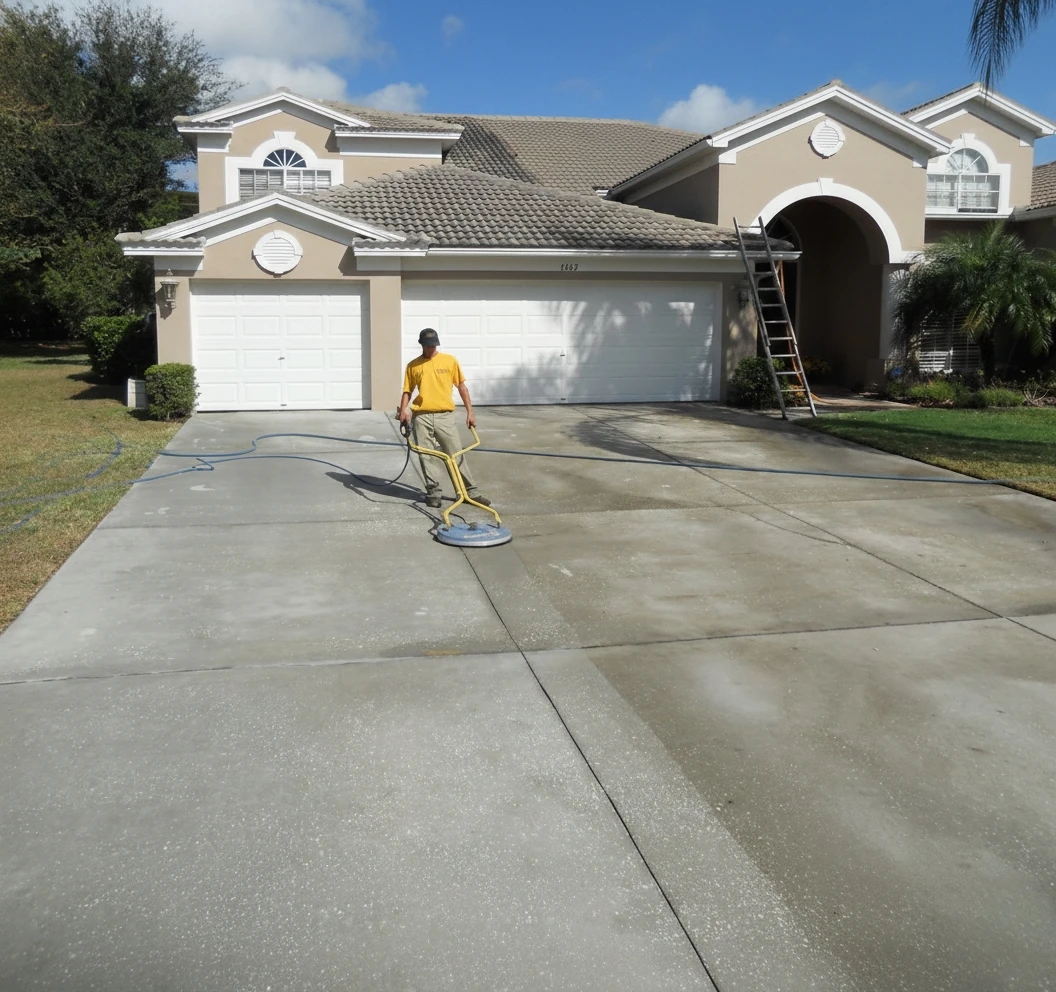 Driveway Cleaning Pinellas & Hillsborough County, FL